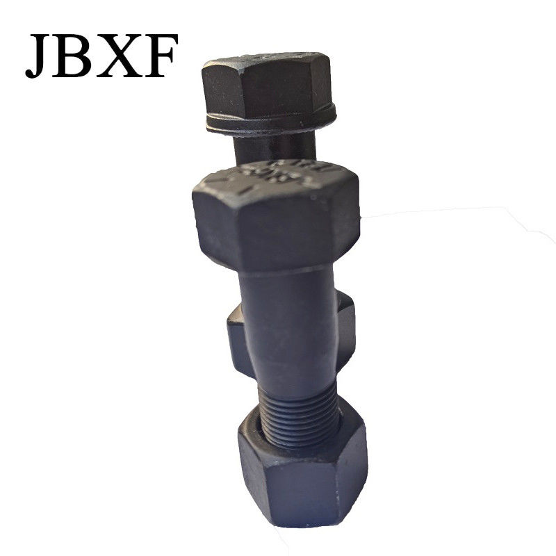 JBXF12.9 Excavadora y excavadora Segmento de broca de perno Cerrojo Nut Hexágono de pista Cerrojo y tuerca