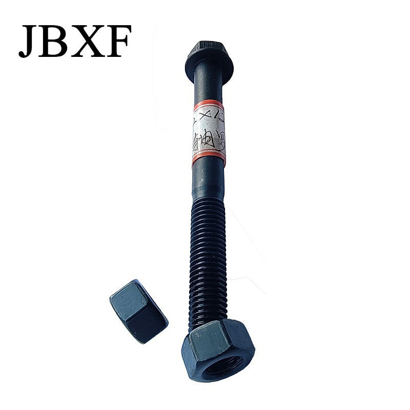 M24*240 Cerrojos y tuercas de barril de acero utilizados para excavadoras tipo de hilo métrico