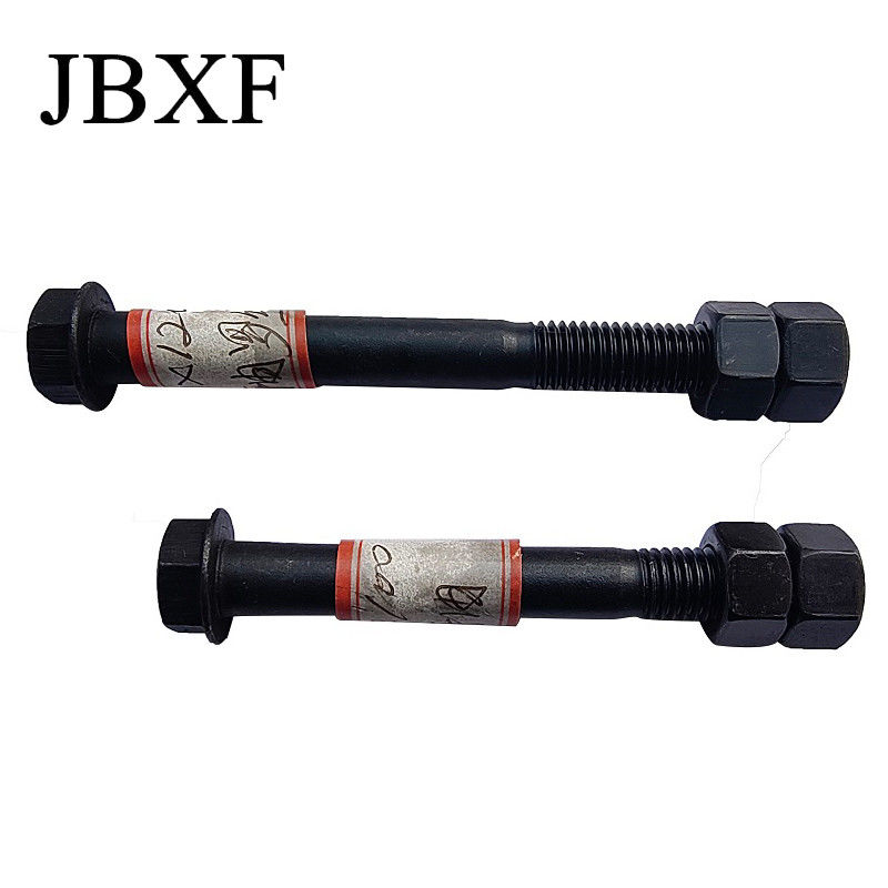 Grado 12.9 pernos y tuercas para excavadora excavadora bucket pin cerrojo M14X140 con tuercas dobles