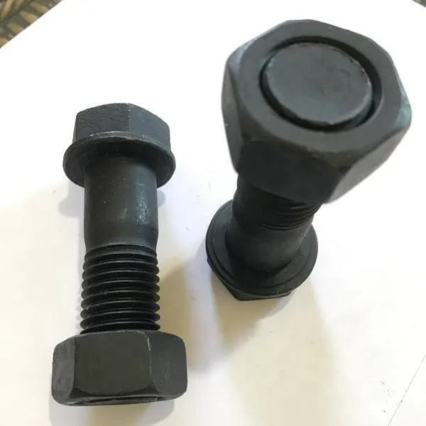 Perno y tuerca de oruga para excavadora M24 de alta resistencia Komatsu PC200 PC300 grado 10.9 con zincado