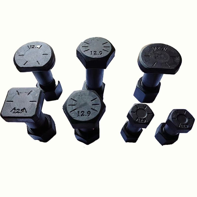 Perno de zapata de oruga de resistencia industrial para bulldozer, cadenas, tratado térmicamente, durabilidad, recubierto con escamas de zinc, larga vida útil, asegura las zapatas de la oruga y los eslabones